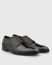 Load image into Gallery viewer, VINCENT & FRANKS VFS21 BROWN PATENT DERBY SHOE