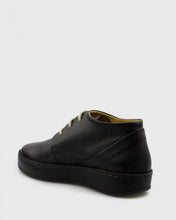 Load image into Gallery viewer, BRANDO ANTICATO BLACK HI TOP SHOES