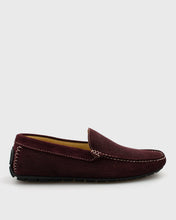 Load image into Gallery viewer, ANTICA CALZOLERIA 801-C MAROON SUEDE DRIVING SHOE