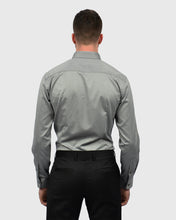 Load image into Gallery viewer, VINCENT & FRANKS S19CH0137 CHARCOAL HERRINGBONE TWILL SLIM SC SHIRT
