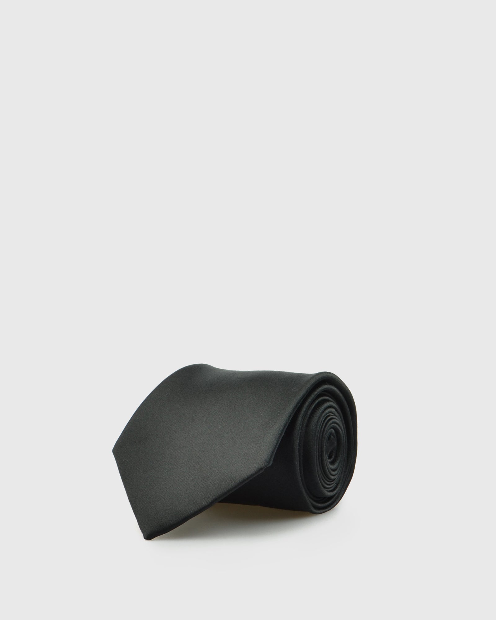FRANCESCO TOME SS21-8FT BLACK ITALIAN SILK TIE