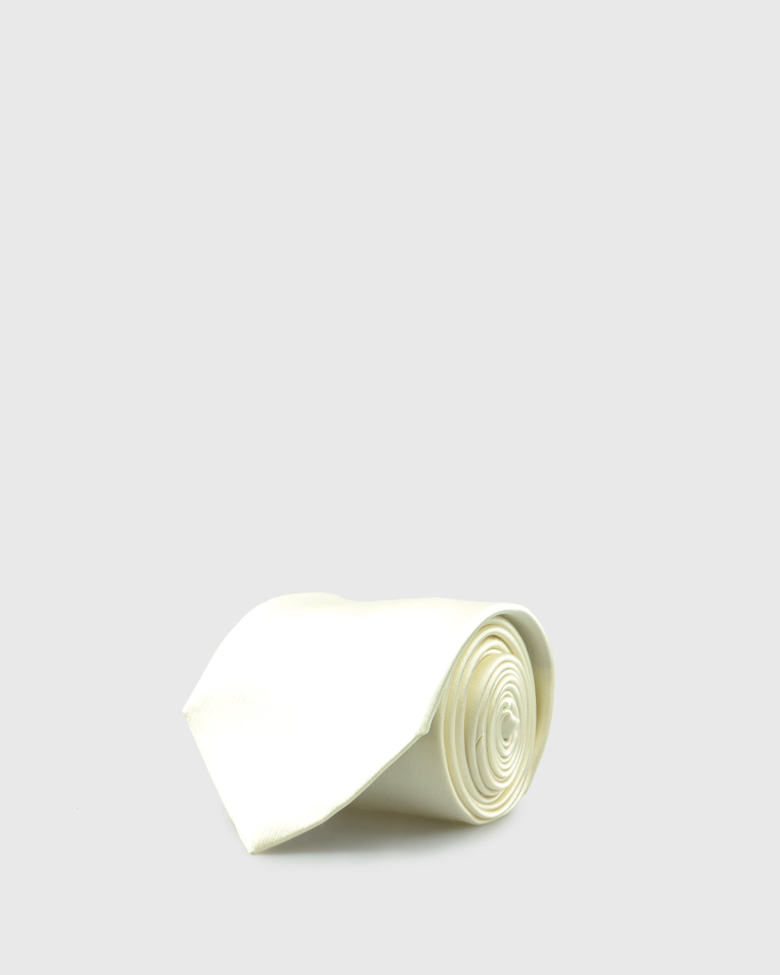 FRANCESCO TOME SS21-8FT- IVORY ITALIAN SILK TIE