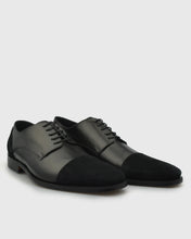 Load image into Gallery viewer, VINCENT & FRANKS VFW22-VF BLACK DERBY SHOE