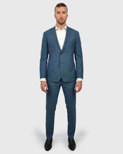 Load image into Gallery viewer, VINCENT & FRANKS VFFGI764 TEAL LINEN / WOOL SUIT