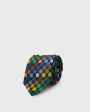 Load image into Gallery viewer, SERGIO ALVAJEE W18SA-HM-5 DARK BROWN ITALIAN SILK TIE