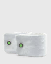 Load image into Gallery viewer, VINCENT & FRANKS VF24219GRN RHODIUM CUFFLINKS