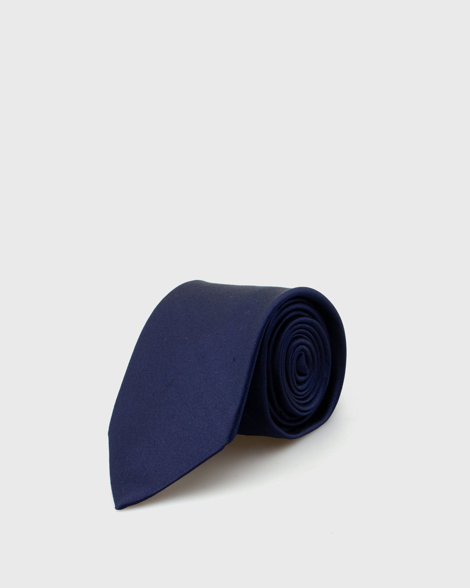 FRANCESCO TOME AW21-8FT DARK BLUE ITALIAN SILK TIE