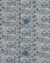 Load image into Gallery viewer, VINCENT & FRANKS S193639108C WATER GREEN LIBERTY PRINT SLIM SC SHIRT