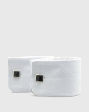 Load image into Gallery viewer, VINCENT & FRANKS VF22730SQ BLACK CUFFLINKS
