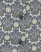 Load image into Gallery viewer, VINCENT & FRANKS S193638029D BLACK LIBERTY PRINT SLIM SC SHIRT