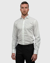 Load image into Gallery viewer, VINCENT & FRANKS S194S6720-01 WHITE JACQUARD SLIM SC SHIRT