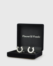 Load image into Gallery viewer, VINCENT & FRANKS VF20604 RD-PLATED CUFFLINKS