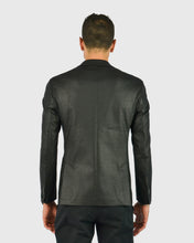 Load image into Gallery viewer, KARL LAGERFELD 524038 BLACK LIZARD JACKET