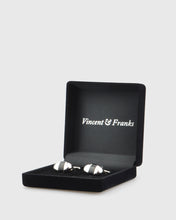 Load image into Gallery viewer, VINCENT & FRANKS VF23125ON BLACK ONYX CUFFLINKS