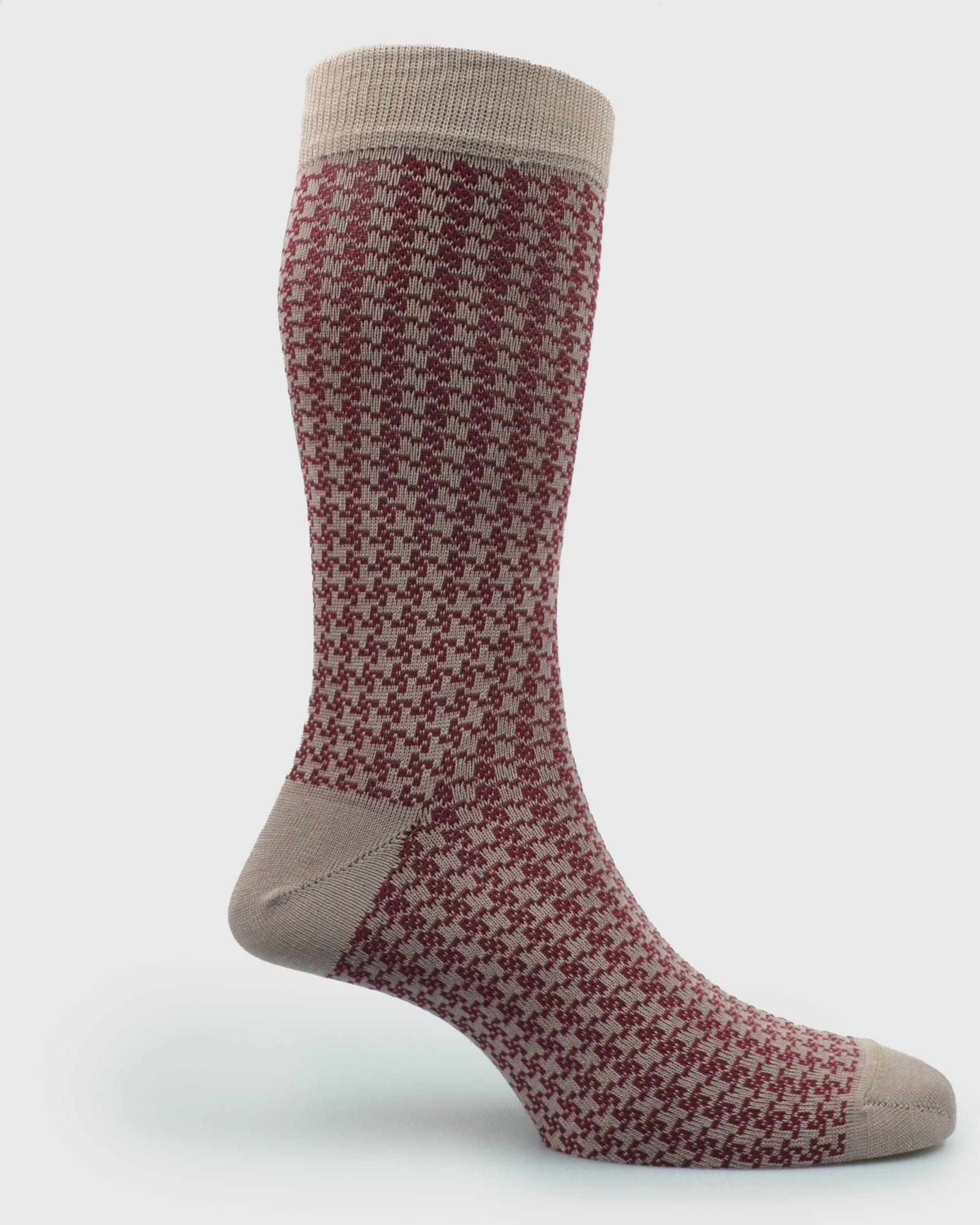 VISCONTI VISC-S22 HOUNDSTOOTH WINE SOCKS