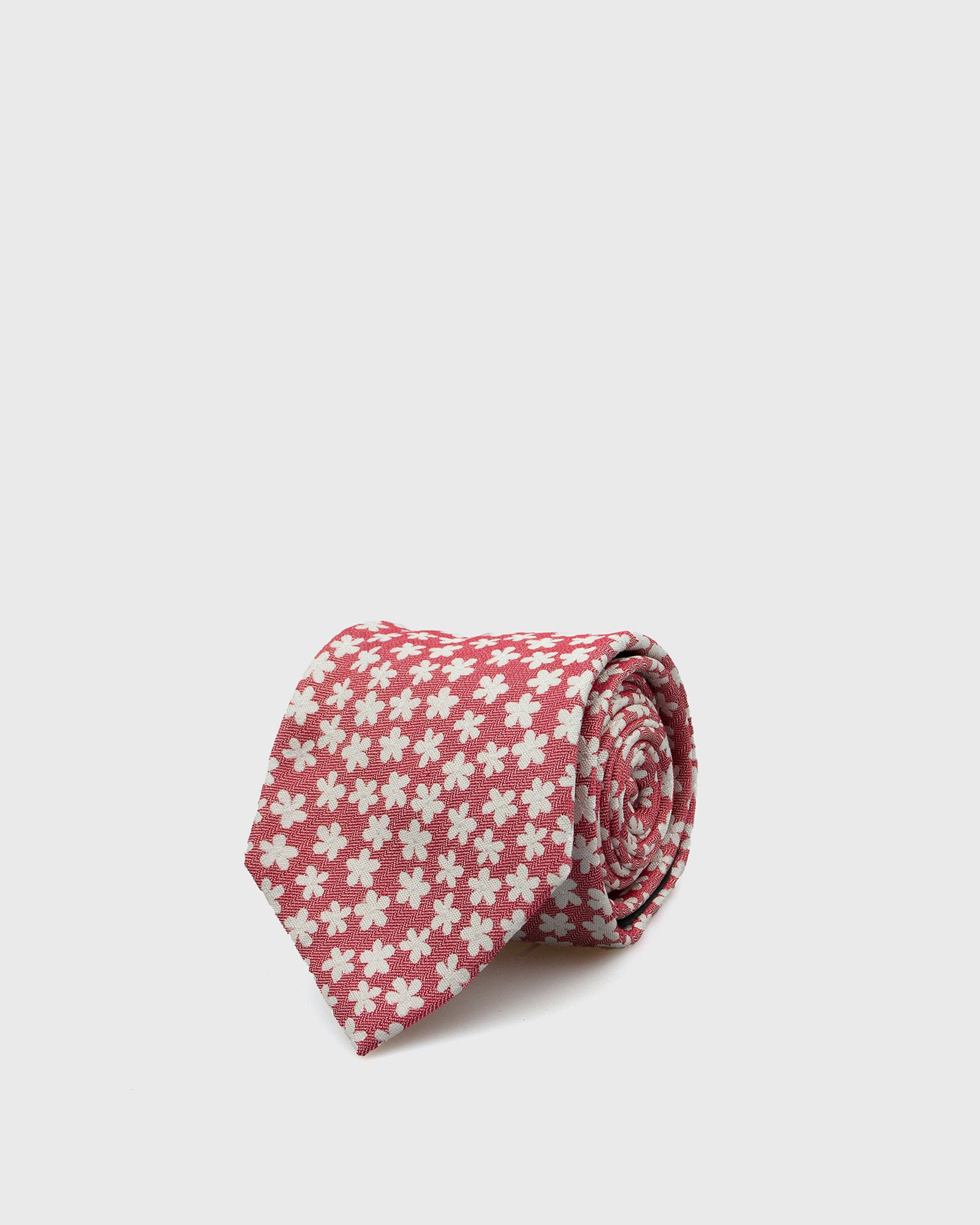 FRANCESCO TOME AW20-FT-15 RED ITALIAN SILK TIE