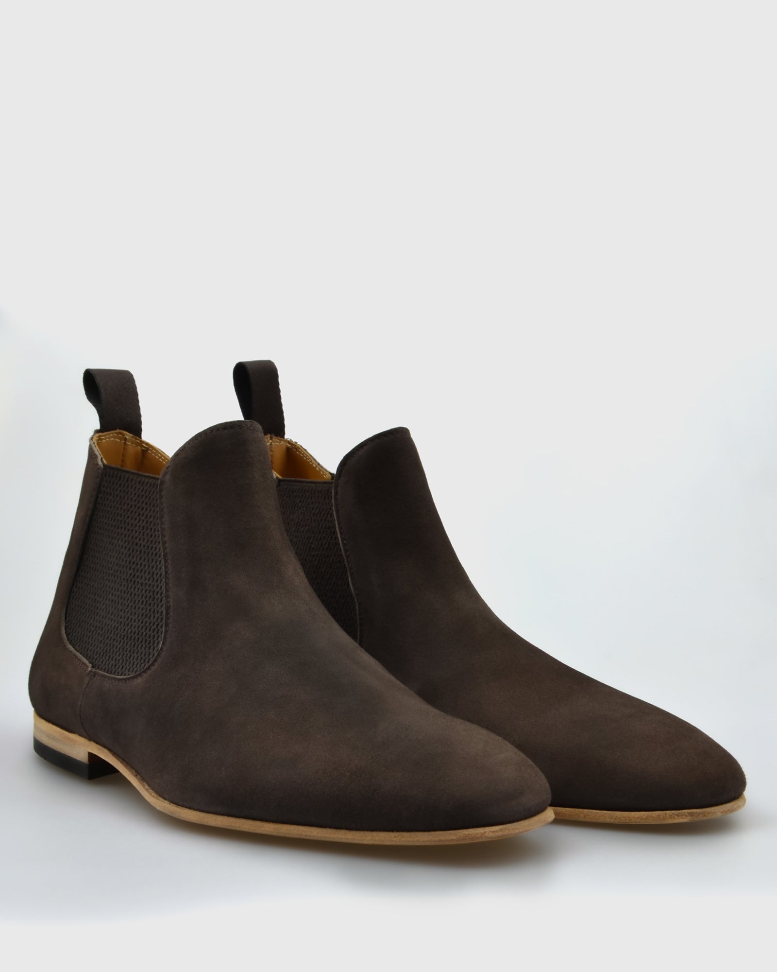 VINCENT & FRANKS VFS20 CHLSEA BROWN SUEDE BOOT