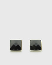 Load image into Gallery viewer, VINCENT & FRANKS VF23087 BLACK CRYSTAL CUFFLINKS