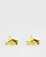 Load image into Gallery viewer, VINCENT & FRANKS VF20613C GOLD & RHODIUM CUFFLINKS