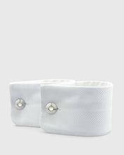 Load image into Gallery viewer, VINCENT & FRANKS VF27095C ROUND CRYSTAL CUFFLINKS