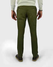 Load image into Gallery viewer, VINCENT & FRANKS S21VFCLIF15 OLIVE SLIM TROUSER