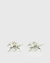 Load image into Gallery viewer, VINCENT & FRANKS VF20613A RHODIUM CUFFLINKS