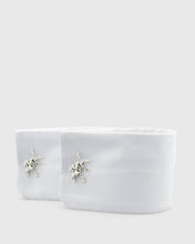 Load image into Gallery viewer, VINCENT & FRANKS VF20613A RHODIUM CUFFLINKS
