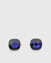 Load image into Gallery viewer, VINCENT & FRANKS VF23195C NAVY CRYSTAL CUFFLINKS