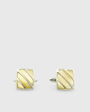 Load image into Gallery viewer, VINCENT & FRANKS VF23170M YELLOW MOP CUFFLINKS