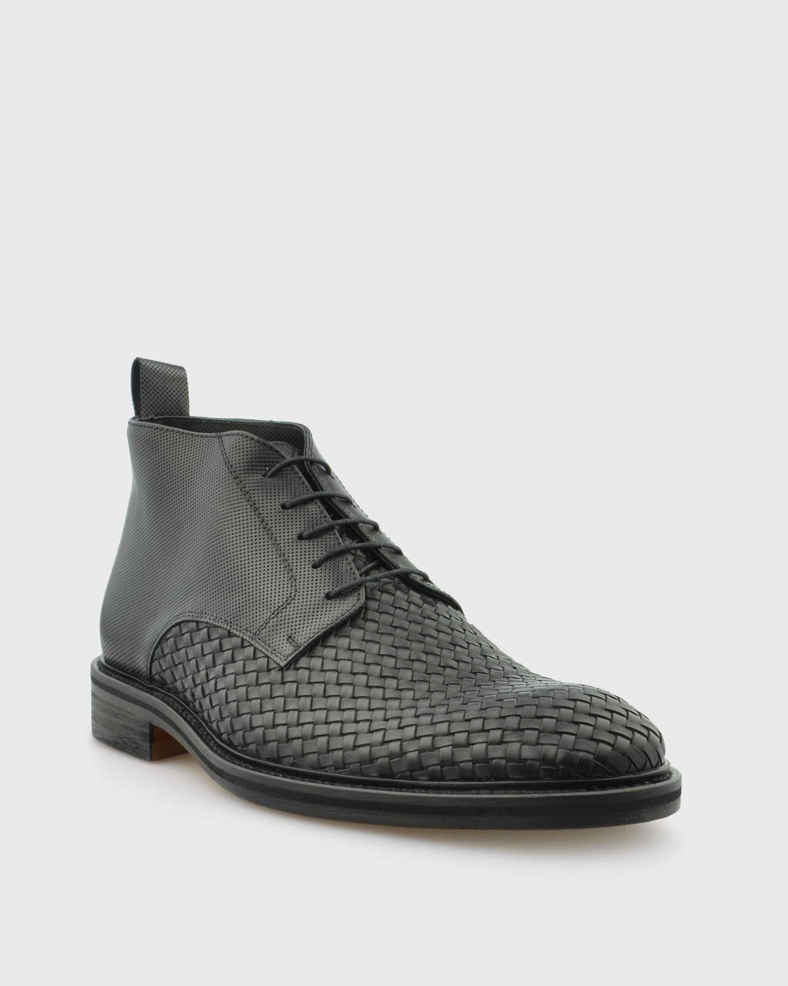 VINCENT & FRANKS W21BSKT BLACK DERBY BOOT