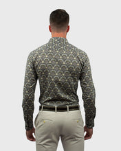 Load image into Gallery viewer, VINCENT & FRANKS S193638029D BLACK LIBERTY PRINT SLIM SC SHIRT