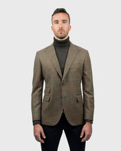 Load image into Gallery viewer, VINCENT & FRANKS VFFJJ950 TAN CHECK JACKET
