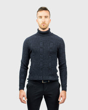Load image into Gallery viewer, VINCENT & FRANKS W20200 NAVY ROLL NECK / POLO NECK