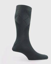 Load image into Gallery viewer, VISCONTI A238V TEXTURED CHARCOAL SOCKS