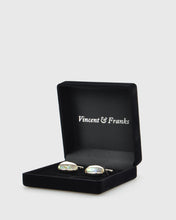 Load image into Gallery viewer, VINCENT & FRANKS VF23105A ABALONE CUFFLINKS