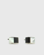 Load image into Gallery viewer, VINCENT & FRANKS VF27019 MOP & ONYX CUFFLINKS