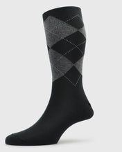 Load image into Gallery viewer, VISCONTI A.SRGYLE TEXTURED CHARCOAL SOCKS