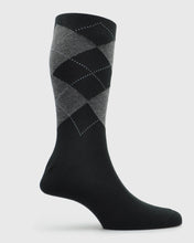 Load image into Gallery viewer, VISCONTI A.SRGYLE TEXTURED CHARCOAL SOCKS
