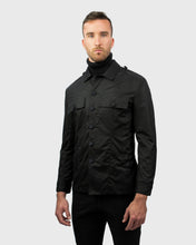 Load image into Gallery viewer, VINCENT & FRANKS W19VF-OIL BLACK OILED JACKET