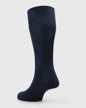 Load image into Gallery viewer, VISCONTI A238V TEXTURED NAVY SOCKS
