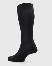 Load image into Gallery viewer, VISCONTI A590V PLAIN BLACK SOCKS