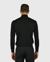 Load image into Gallery viewer, VISCONTI W23R BLACK WOOL ROLL NECK / POLO NECK