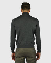 Load image into Gallery viewer, VISCONTI W23R CHARCOAL WOOL ROLL NECK / POLO NECK
