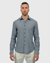 Load image into Gallery viewer, VINCENT & FRANKS S197098 NAVY SLIM SC SHIRT