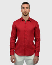Load image into Gallery viewer, VINCENT & FRANKS S183600 RED SLIM SC SHIRT
