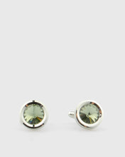 Load image into Gallery viewer, VINCENT & FRANKS VF27205 CRYSTAL SS CUFFLINKS