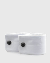 Load image into Gallery viewer, VINCENT & FRANKS VF20627 BLACK LEATHER CUFFLINKS