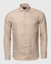 Load image into Gallery viewer, ETON 10000321738 OATMEAL SLIM LINEN SC SHIRT