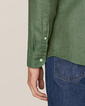 Load image into Gallery viewer, ETON 10000321768 GREEN SLIM LINEN SC SHIRT