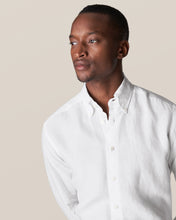 Load image into Gallery viewer, ETON 10000321800 WHITE SLIM LINEN SC SHIRT